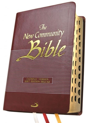 THE NEW COMMUNITY BIBLE (Deluxe Red)<br>Out of Stock