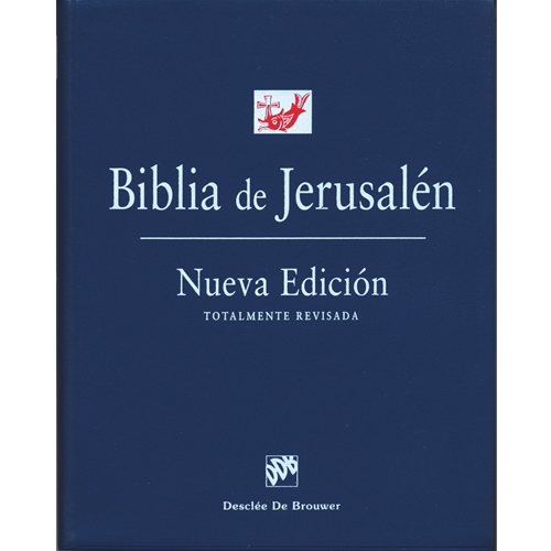 BIBLIA DE JERUSALEN - No Index, Manual, Tapa Dura