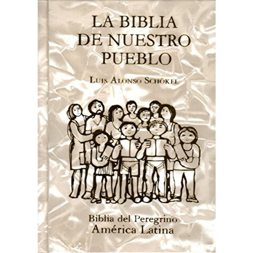 LA BIBLIA DE NUESTRO PUEBLO - BOLSILLO, NACAR, TAPA DURA, CORTE DORADO, INDICES