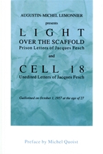 LIGHT OVER THE SCAFFOLD AND CELL 18