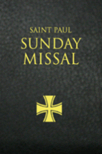 SAINT PAUL SUNDAY MISSAL - BLACK LEATHERFLEX