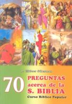 70 PREGUNTAS SOBRE LA BIBLIA