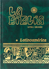 LA BIBLIA LATINOAMERICA - LETRA GRANDE, TAPA DURA, CON SENALADORES DE INDICE<br>(Slightly Damaged - NO RETURNS)