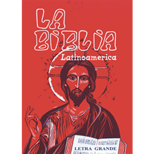 LA BIBLIA LATINOAMERICA - LETRA GRANDE, TAPA SUAVE, RUSTICA